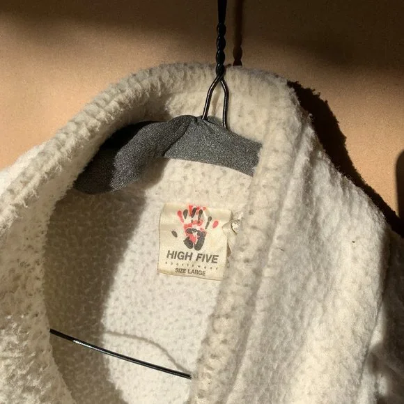 Ghost The Movie Promo Fleece Jacket By Paramount 1991 High Five Fleece Size L - Picture 2 of 8